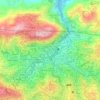 Camdas topographic map, elevation, terrain