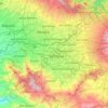 Ciudad de San José topographic map, elevation, terrain