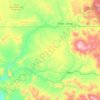 Little Snake River topographic map, elevation, terrain