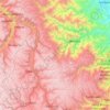 Huamalíes topographic map, elevation, terrain