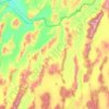 Eureka County topographic map, elevation, terrain