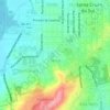 Senai topographic map, elevation, terrain