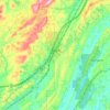 Argo topographic map, elevation, terrain