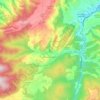 Nieva de Cameros topographic map, elevation, terrain