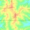 Pleasanton topographic map, elevation, terrain