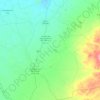 Koudiat Bni Dghough topographic map, elevation, terrain
