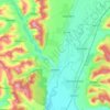 Glodeni topographic map, elevation, terrain