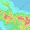 Pidie topographic map, elevation, terrain