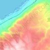 Deddeh topographic map, elevation, terrain