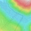 Monarch Lake topographic map, elevation, terrain