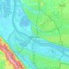 Vancouver topographic map, elevation, terrain