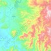 Arcelia topographic map, elevation, terrain