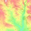 Angüés topographic map, elevation, terrain