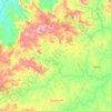 Itapaci topographic map, elevation, terrain