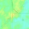 Thompson topographic map, elevation, terrain