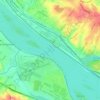 Steelton topographic map, elevation, terrain