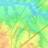 Swedesboro topographic map, elevation, terrain
