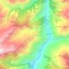 Lapu topographic map, elevation, terrain