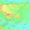 Purandhar topographic map, elevation, terrain