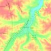 Cassville topographic map, elevation, terrain