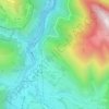 Pailhac topographic map, elevation, terrain