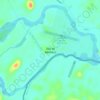 Isla de Anacoco topographic map, elevation, terrain