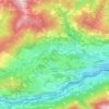 Goldegg topographic map, elevation, terrain