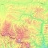 扎西宗乡 topographic map, elevation, terrain