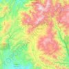 Mamasa topographic map, elevation, terrain
