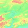 Guers Tiaallaline topographic map, elevation, terrain