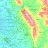 Dajt topographic map, elevation, terrain
