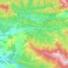 Valle de Valdelaguna topographic map, elevation, terrain