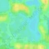Lake Nellie topographic map, elevation, terrain