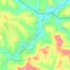 Bentleyville topographic map, elevation, terrain