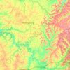 Fleming County topographic map, elevation, terrain