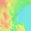 Mustvee vald topographic map, elevation, terrain