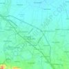 Karawang Timur topographic map, elevation, terrain