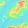 Point Venture topographic map, elevation, terrain