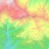 Parche - Namarjung topographic map, elevation, terrain