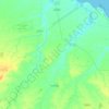 Amontada topographic map, elevation, terrain