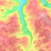 Pargny-la-Dhuys topographic map, elevation, terrain