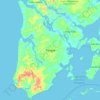 Trangan topographic map, elevation, terrain