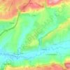 Tirepied-sur-Sée topographic map, elevation, terrain