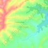 The Slopes topographic map, elevation, terrain