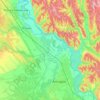 Железнодорожное сельское поселение topographic map, elevation, terrain