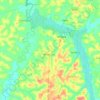 Timboteua topographic map, elevation, terrain