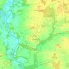 Rüssen topographic map, elevation, terrain