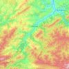 Devrek topographic map, elevation, terrain