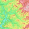 Netphen topographic map, elevation, terrain