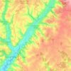 Savigny-sur-Braye topographic map, elevation, terrain